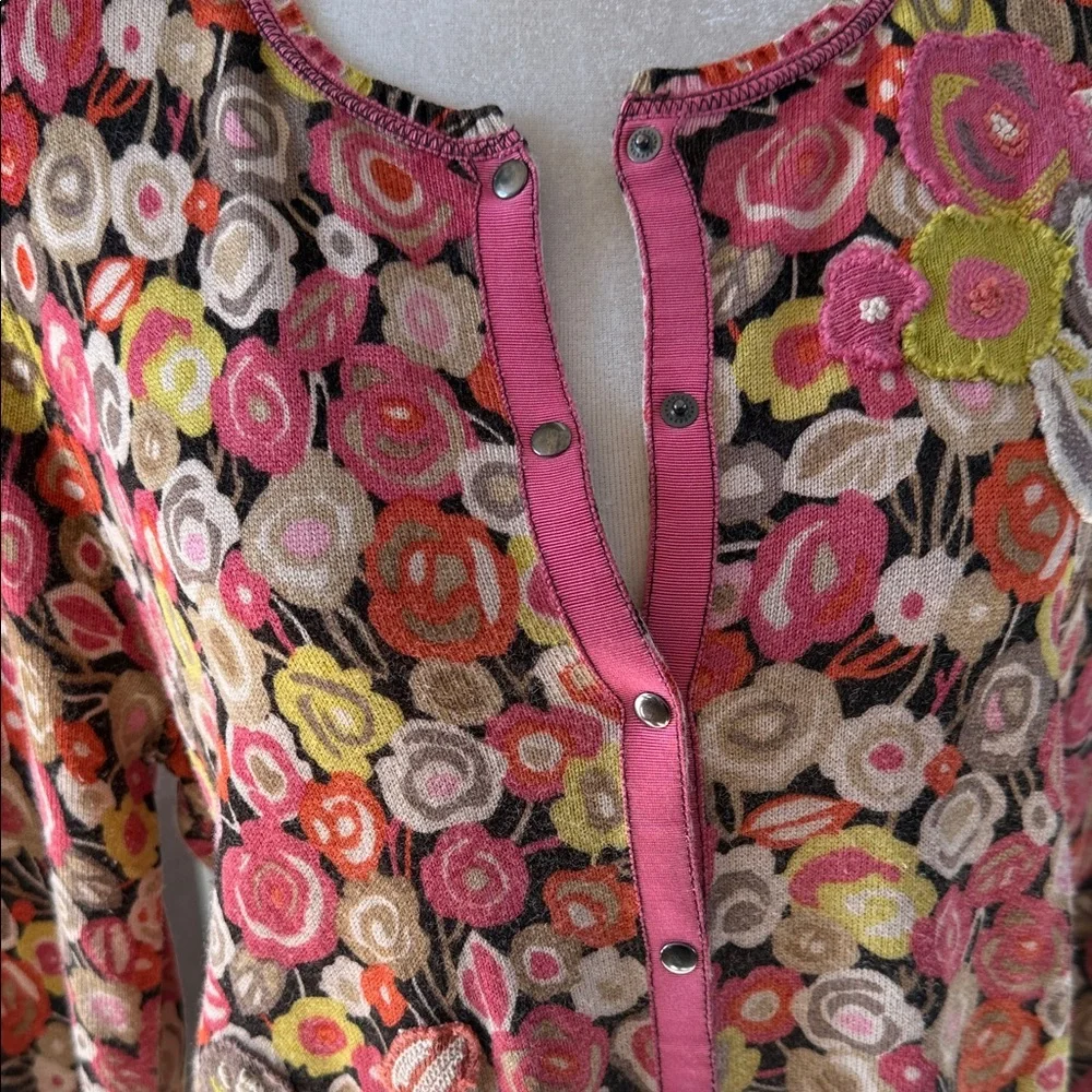 Sigrid Olsen Multicolor Floral Jacket - Picture 5 of 5